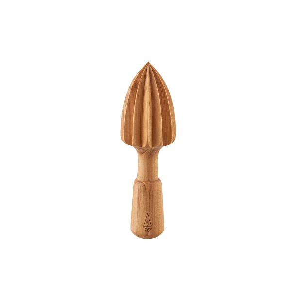 Lo spremi agrumi UT108 realizzato in legno di ciliegio, permette a questo utensile da cucina di estrarre il succo dal limone in modo rapido e efficiente.