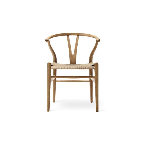 CH24 Wishbone Chair-Corda Naturale