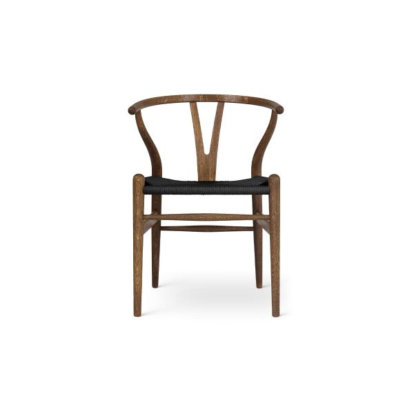 CH24 Wishbone Chair - Corda nero