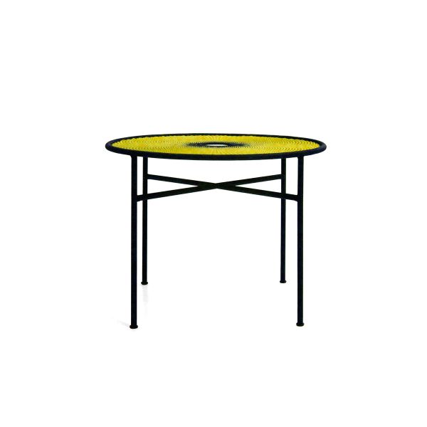 Banjooli tavolo (noir/jaune)
